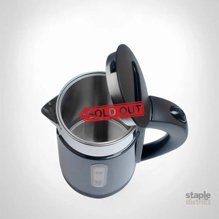 0.6L Stainless Steel Electric Kettle Black - Appliances > Kitchen Appliances > Kettles