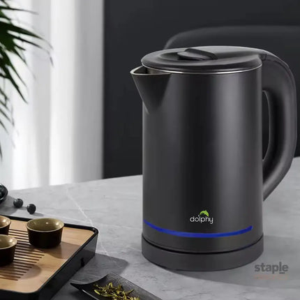 0.8L Electric Kettle Matt Black With Light Design - Appliances > Kitchen Appliances > Kettles