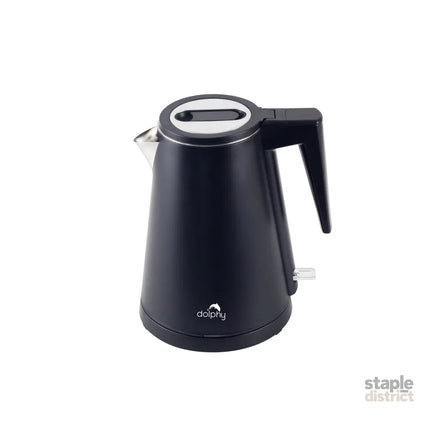 0.8L Stainless Steel Kettle - Black (Double Layer) - Appliances > Kitchen Appliances > Kettles