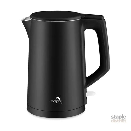 1.0L Black Stainless Steel Kettle - Appliances > Kitchen Appliances > Kettles