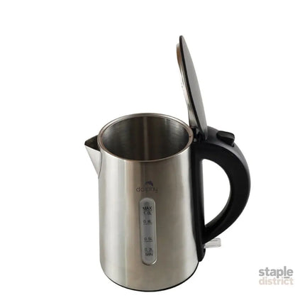1.0L Brushed Silver Stainless Steel Kettle - Appliances > Kitchen Appliances > Kettles