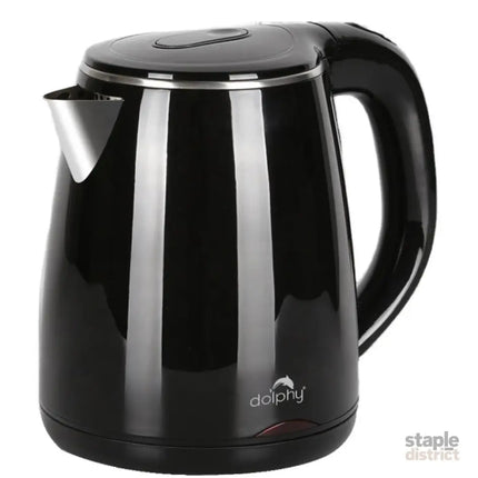 1.2L Black 1800W Electric Kettle For Hot Water - Appliances > Kitchen Appliances > Kettles
