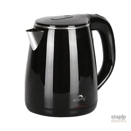 1.2L Black 1800W Electric Kettle For Hot Water - Appliances > Kitchen Appliances > Kettles