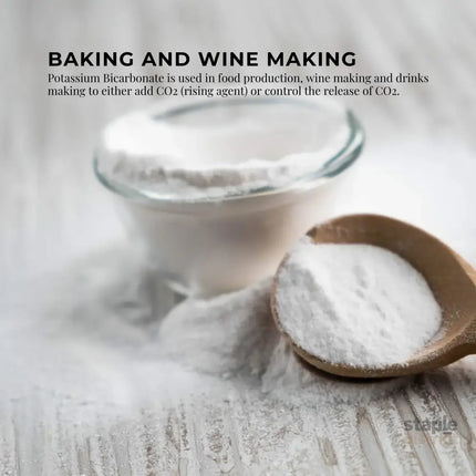 1.3Kg Organic Potassium Bicarbonate Powder Tub Food Grade FCC for Brewing Baking - Commercial > Commercial Others >