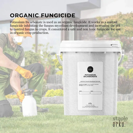 1.3Kg Organic Potassium Bicarbonate Powder Tub Food Grade FCC for Brewing Baking - Commercial > Commercial Others >