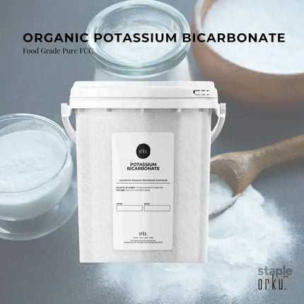1.3Kg Organic Potassium Bicarbonate Powder Tub Food Grade FCC for Brewing Baking - Commercial > Commercial Others >