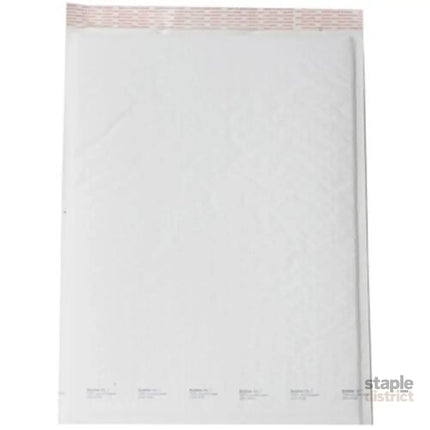 10 Piece Pack - 22.5cm x 15cm White Bubble Padded Envelope Bag Post Courier Shipping SMALL Self Seal - Commercial >