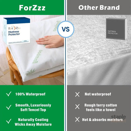 100% Waterproof Single Mattress Protector Breathable Mattress Cover Single Size Bed 3D Air Fabric Cooling Bed Pad Cover