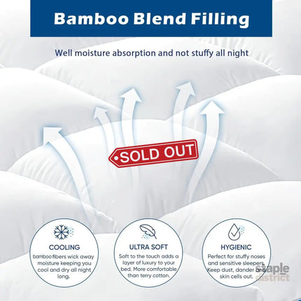 1000GSM Mattress Topper Viscose Derived from Bamboo Thick Pillowtop Fitted Mattress Cover with 45cm Deep Skirt