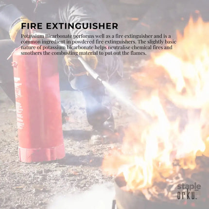 100g Organic Potassium Bicarbonate Powder - Food Grade Pure FCC Brewing Baking - Commercial > Commercial Others >