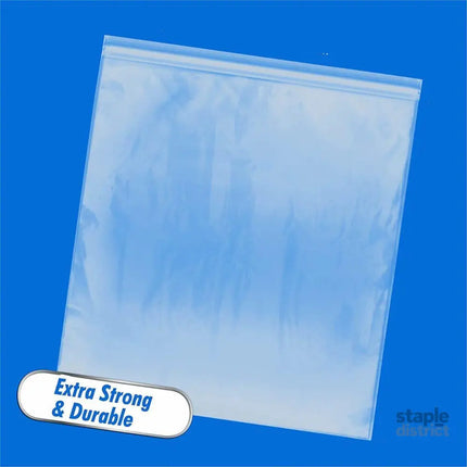 100X Bulk Clear Resealable PE Plastic Zip Bags - 32*45cm 100PCS - Commercial > Packaging > Postage Satchels & Boxes
