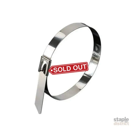 100x Stainless Steel Cable Ties SS304 Marine Grade Zip Strap Locking Wrap 100-800mm - 7.9*800mm - Commercial >