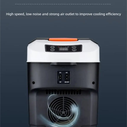 10L Portable Electric Cooler & Warmer Car Fridge with Digital Display 12V/240V Dual Power for Camping Road Trips & Home