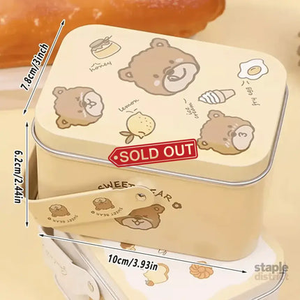 10PCS Cookie Tin Box Metal Biscuit Gift Box Candy Packaging Dragon Year Baking - Carrot Rabbit - Commercial > Packaging