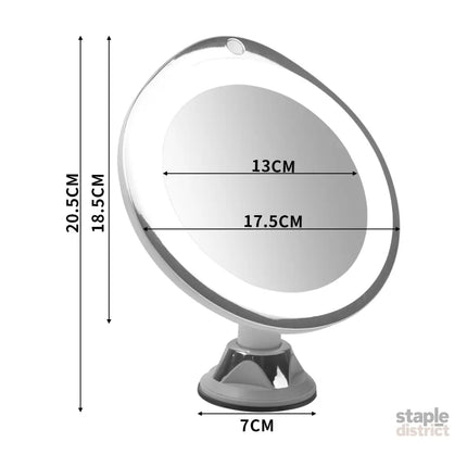 10x Magnifying Makeup LED Mirror 360 Dgree-2006733122409992194