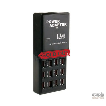 12-Port 60W USB Charge Station - Appliances > Fans > Portable Fans