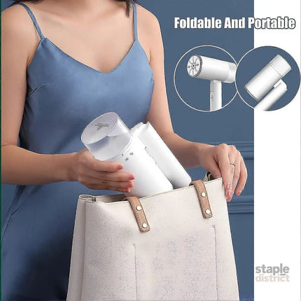 1200W Vertical Travel Steam Iron 200ml Lightweight Portable Handheld Steamer - Appliances > Washers Dryers & Irons >