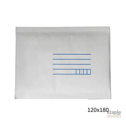 120x180mm White Padded Envelope with Printed Address Lines 100 Pack-2050056859796246528