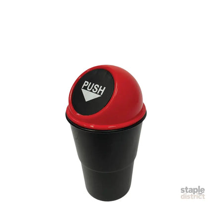 12x 550ml Mini Car Rubbish Bin - Cup Holder Trash Can Coin Ashtray Random Colour - Appliances > Kitchen Appliances >