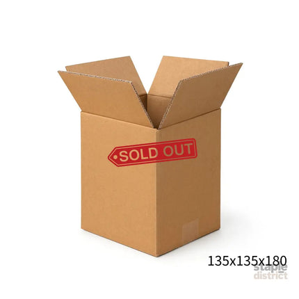 135x135x180mm Brown Mailing Box – Durable Cardboard Carton 20 Pack-2050056865236258816
