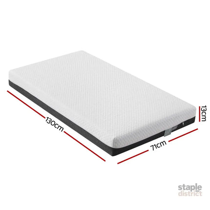 13cm Giselle Baby Cot Mattress Gel Foam - Baby & Kids > Kid’s Furniture > Kid’s Beds & Bed Frames