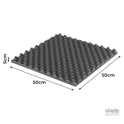 14PC Acoustic Foam Wall Panels 50x50x5cm-2018816614945918978