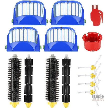 14Pcs Cleaner Brushes Hepa Fliter Parts For Irobot Roomba 600 Series 620 650 630 - Appliances > Vacuum Cleaners >