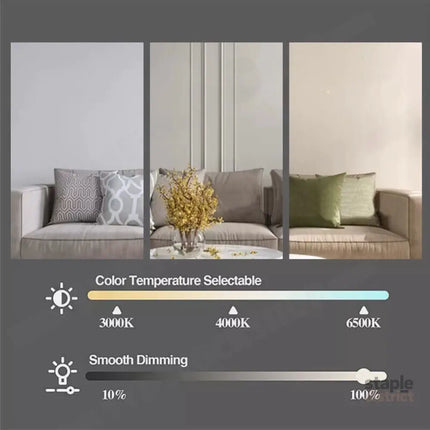 16.5 Ceiling Fan with LED Light 3-Speed Remote Control - Appliances > Fans > Ceiling Fans