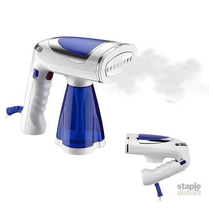 1600W Foldable Handheld Steamer for Clothes 40s Heat Up Wrinkle Remover with Brush - Appliances > Washers Dryers &