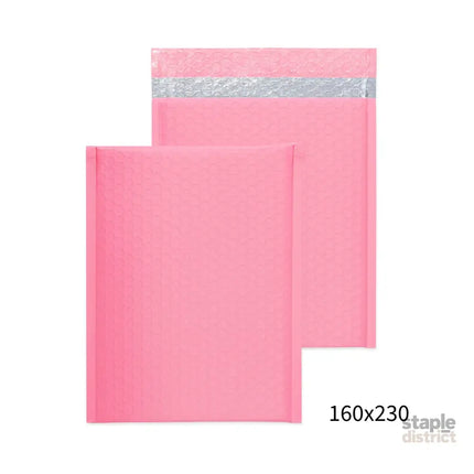 160x230mm Pink Bubble Padded Envelope 50 Pack-2050056861805318144