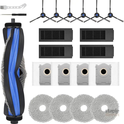 19 PCS Accessories for ECOVACS DEEBOT T50 PRO Omni Robot Vacuum Cleaner - Appliances > Vacuum Cleaners > Stick Vacuums