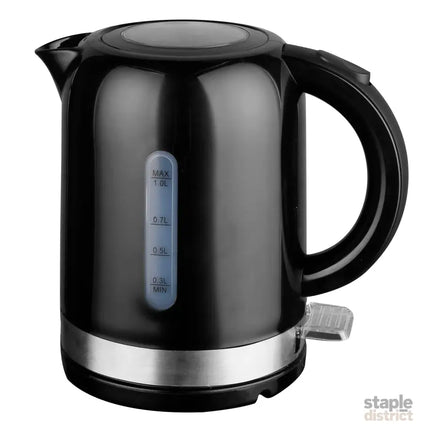 1L Black Electric Kettle High Grade Abs Material - Appliances > Kitchen Appliances > Kettles