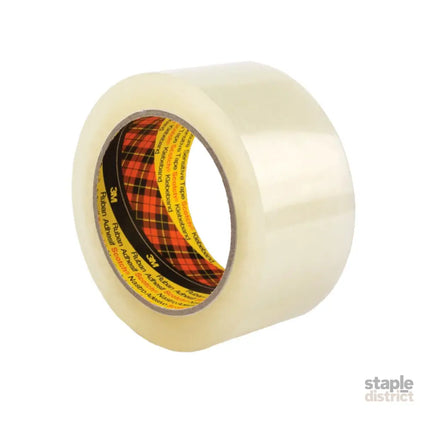 1x 3M Scotch Clear Packing 370 Tape 48mmx75m Strong Packaging Moving Adhesive - Commercial > Packaging > Postage