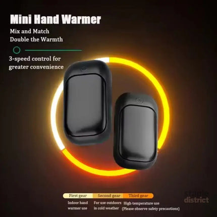 2-in-1 Portable Twin Warm Hand Heater - Appliances > Heaters > Electric Heaters