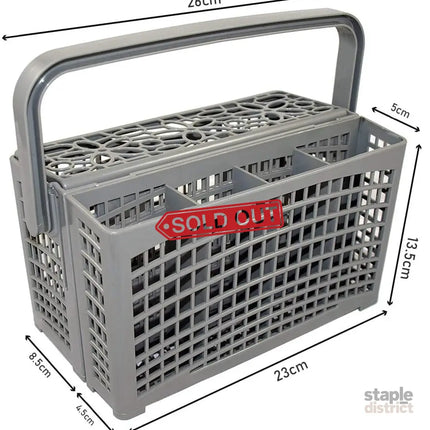2 in 1 Universal Dishwasher Cutlery Basket (24 x 13 x 13 cm) - Appliances > Kitchen Appliances > Dishwashers