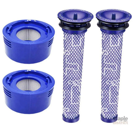 2-Pack Filter Kit for Dyson V7 V8 Absolute Animal Motorhead 2 Pre + 2 Post Filters - Appliances > Vacuum Cleaners >