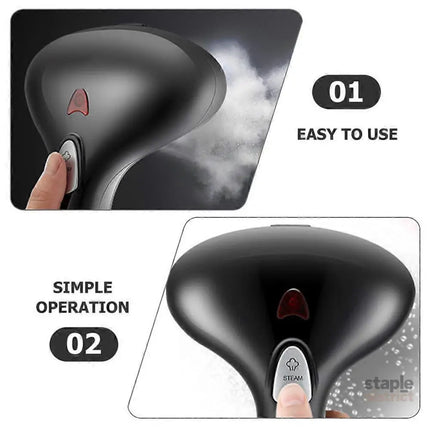 2 Pack Portable Handheld Garment Steamer for Business Travel Clothes Ironing - Appliances > Washers Dryers & Irons >