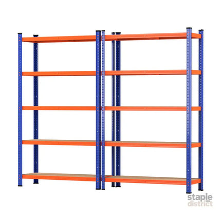 2 x 1.8M Giantz Garage Shelving Warehouse Rack - Tools > Tools Storage > Wall Storage Racks
