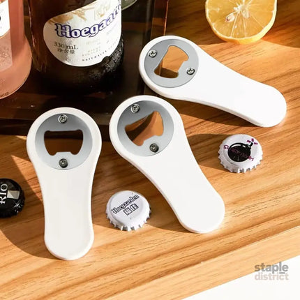 20 Set Stainless Steel Bottle Opener Insert Kits Metal Beer Bottle Opener Beer Wine Hardware Parts with 42Pcs Screws