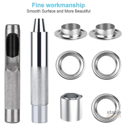 200 Sets 12mm Copper Metal Eyelet Grommet Tent Tarp Tool Tarpaulin Installation - Appliances > Fans > Exhaust Fans