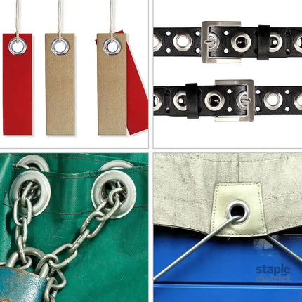 200 Sets 12mm Copper Metal Eyelet Grommet Tent Tarp Tool Tarpaulin Installation - Appliances > Fans > Exhaust Fans