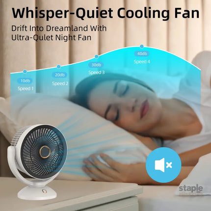 2000mAh RECHARGEABLE FAN - Appliances > Fans > Portable Fans