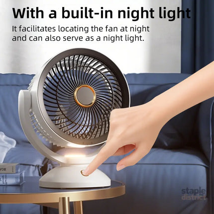 2000mAh RECHARGEABLE FAN - Appliances > Fans > Portable Fans