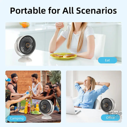 2000mAh RECHARGEABLE FAN - Appliances > Fans > Portable Fans
