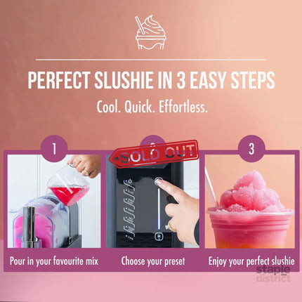 200W Slushie Maker 2L Capacity One Touch Control with 5 Preset Programs - Appliances > Kitchen Appliances > Ice Makers