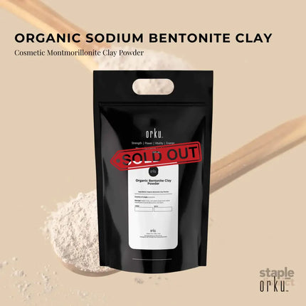 20Kg Organic Sodium Bentonite Clay Powder - Cosmetic Montmorillonite - Commercial > Commercial Others > Retail