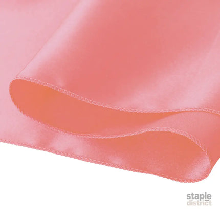 20x Satin Fabric Chair Sashes Cloth Coral-2018816622923485187