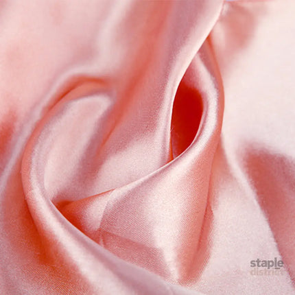 20x Satin Fabric Chair Sashes Cloth Coral-2018816622923485188