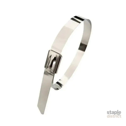 20X Stainless Steel Cable Ties S304 Marine Grade Zip Strap Locking Wrap 100-800Mm - 7.9x800mm - Commercial > Packaging