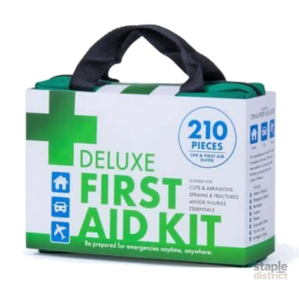 210 PCS Emergency First Aid Kit Medical Travel Set Workplace Family Safety AU - Health & Beauty > Health & Wellbeing >